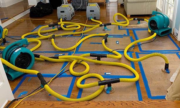 Professional Crawl Space Water Removal technician working in McBee, SC